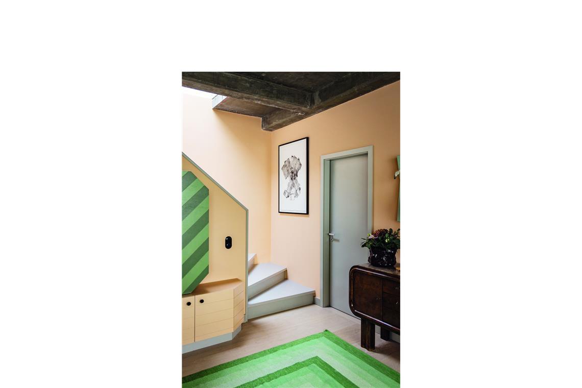 Minimalismus? Einrichtungsstil für Feiglinge! Ein Flur wie ein begehbares Kunstwerk.