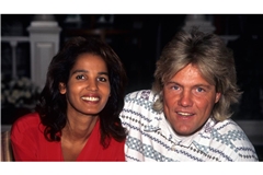 Ein Foto aus dem Jahr 1994: Nadja „Naddel“ Abd el Farrag und Dieter Bohlen.