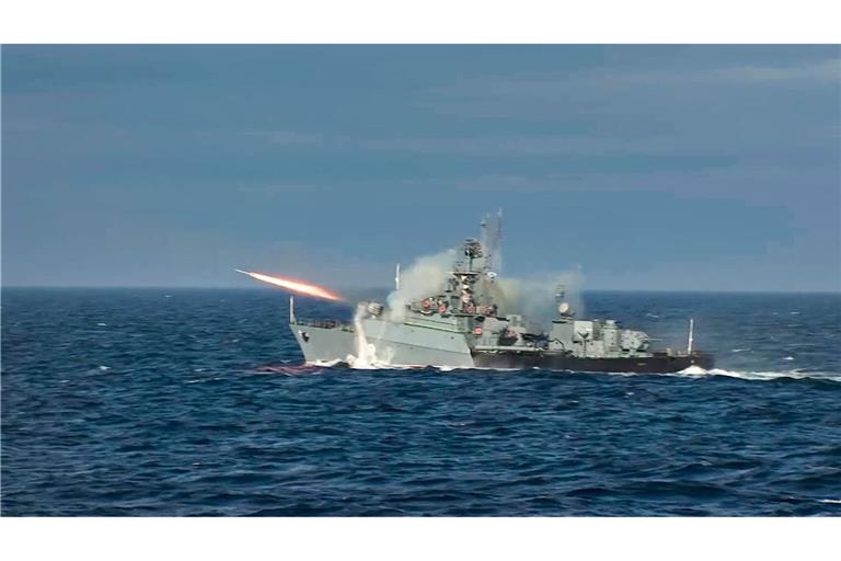 Ein Generalmajor der russischen Marine ist bei einem ukrainischen Raketenangriff getötet worden. (Symbolbild)