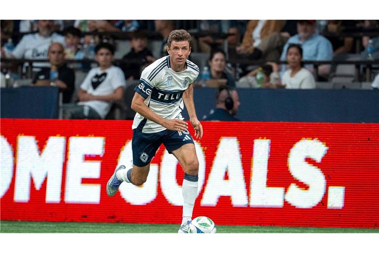 Ein gutes Debüt ohne Happy End: Thomas Müller bei seinem ersten Einsatz für die Vancouver Whitecaps.