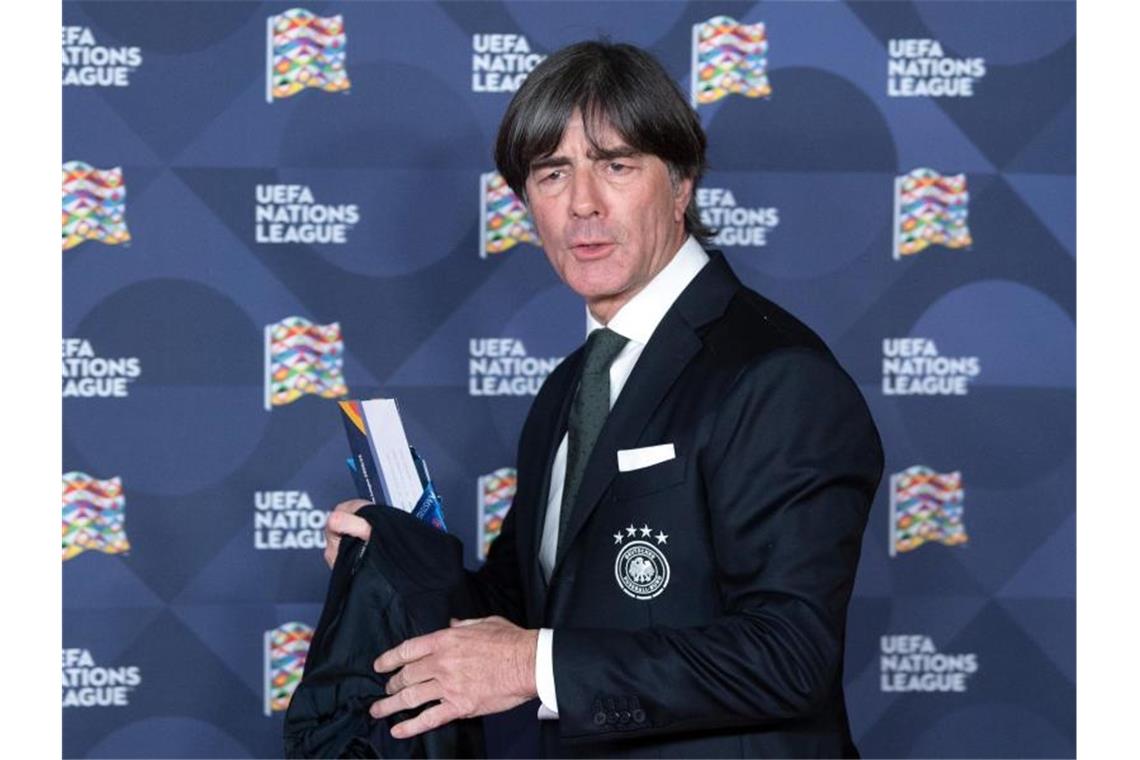 Ein Hammerlos blieb Bundestrainer Joachim Löw und dem DFB-Team in der Nations League erspart. Foto: Federico Gambarini/dpa