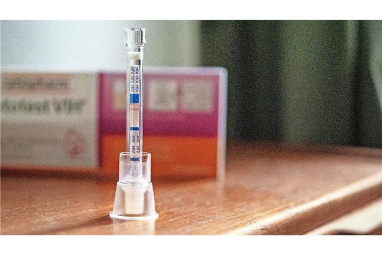 Ein HIV Selbsttest aus der Apotheke. (Symbolbild)