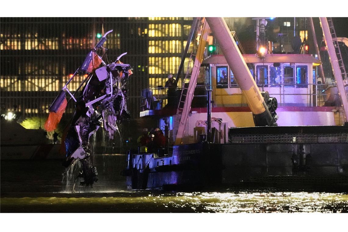 Sechs Tote bei Hubschrauberabsturz in New York