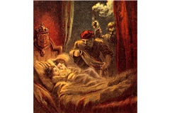 Ein Illustration um 1850 zeigt die beiden Prinzen im Tower von London: Edward V. und Richard von Shrewsbury waren die einzigen Kinder von Edward IV., dem damaligen König von England.