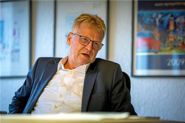 „Ein Jahr des normalen Weiterarbeitens“ geht für Uwe Bossert zu Ende. Künftig wendet er sich mehr dem Ehrenamt zu. Foto: Alexander Becher