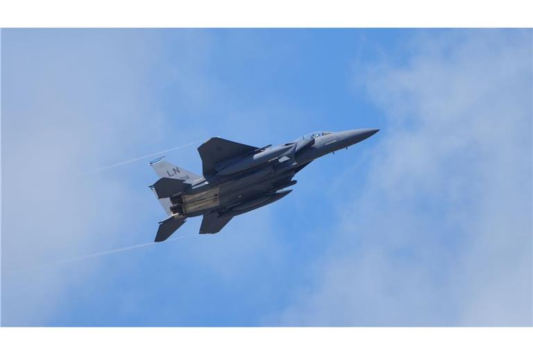 Ein Kampfflugzeug vom Type F-15E ist über dem Iran abgeschossen worden. (Archivbild)
