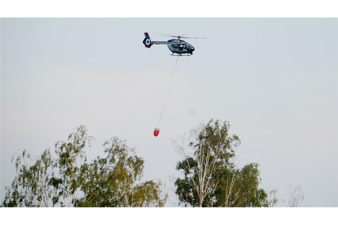 Erneut Waldbrand in der Gohrischheide ausgebrochen
