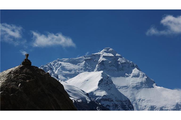 Ein Mann ist am Mount Everest gestorben (Archivbild).
