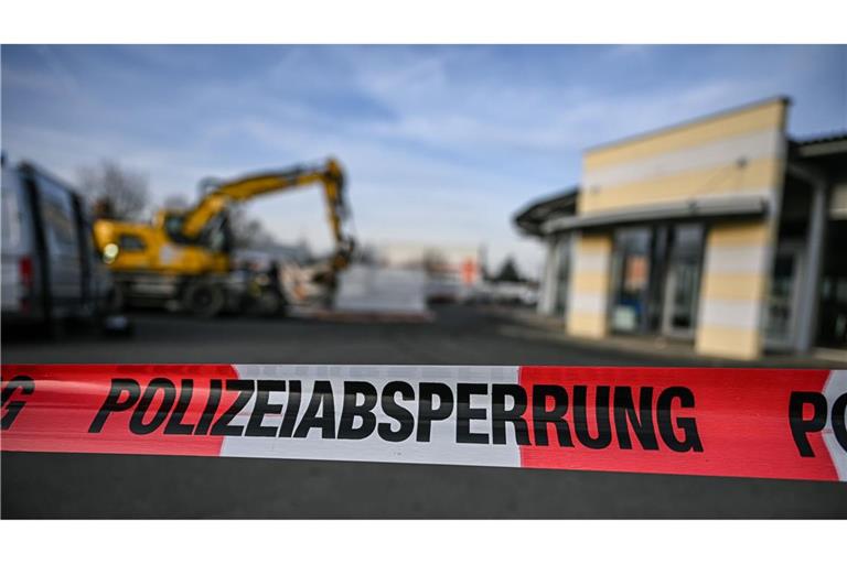 Ein Mann wütete auf dem Gelände einer Baufirma, bei der er gearbeitet hatte. (Archivbild)