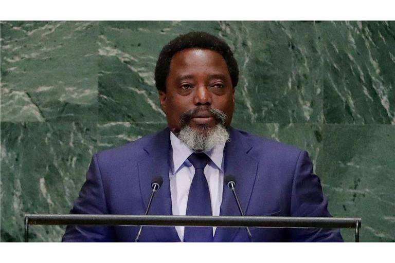 Ein Militärgericht im Kongo hat Ex-Präsidenten Joseph Kabila wegen Hochverrats und Kriegsverbrechen zum Tode verurteilt. (Archivbild)