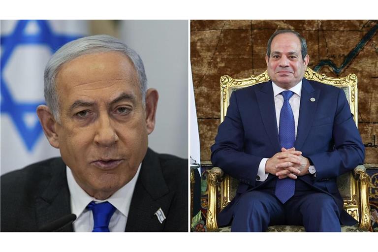 Ein milliardenschwerer Gas-Deal mit al-Sisi soll Israel laut Netanjahu (l.) „riesige Gewinne“ bringen (Archivfoto).