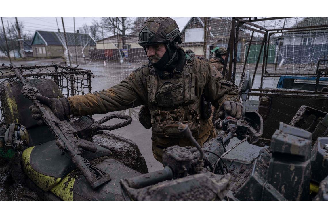 Ein milliardenschweres EU-Darlehen soll der Ukraine die Fortsetzung des Abwehrkampfes gegen Russland ermöglichen. (Archivbild)