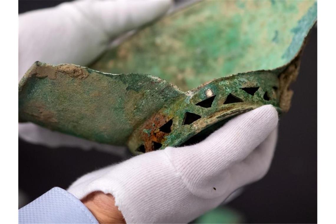 Reitergrab und Hinweis auf römische Siedlung entdeckt