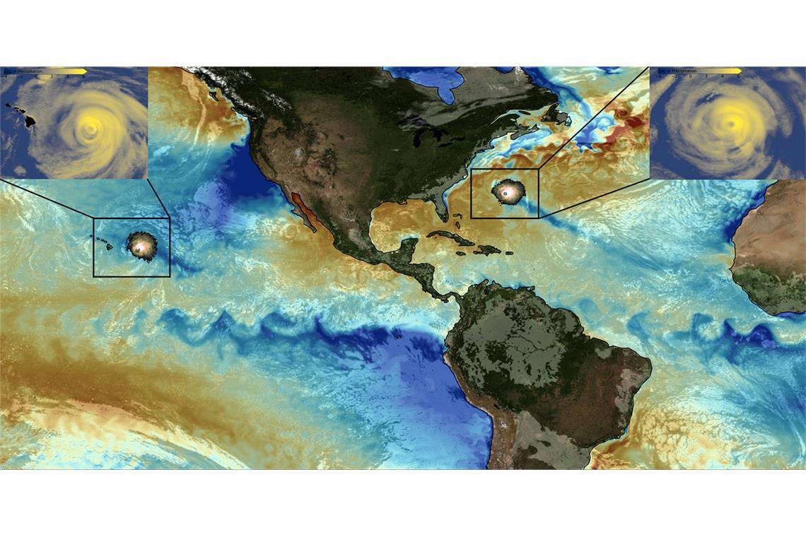 Warum das Klima der Zukunft noch feuchter, heißer und trockener sein wird Ein neues Klimamodell zeigt die globale Klimaentwicklung, aber auch kleinräumige Phänomene wie Hurrikans, Meeresströmungen oder Wolken in besonders hoher Auflösung.