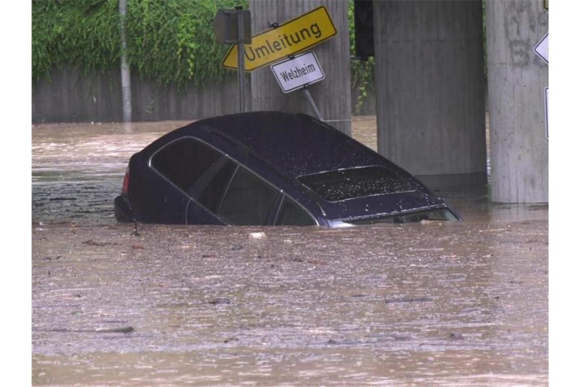 Hoher Millionenschaden für Autobesitzer bei Unwettern