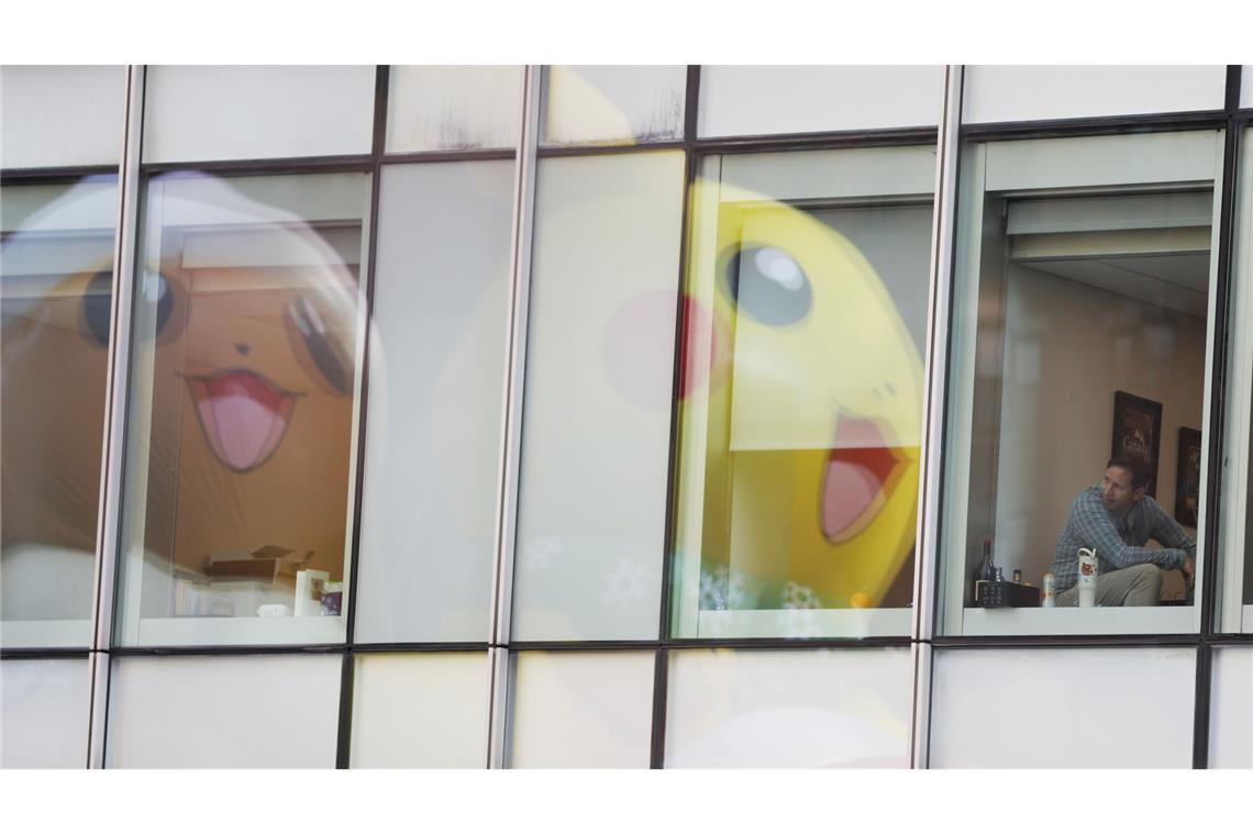 Ein seltener Anblick in den höheren Stockwerken der New Yorker Wolkenkratzer.