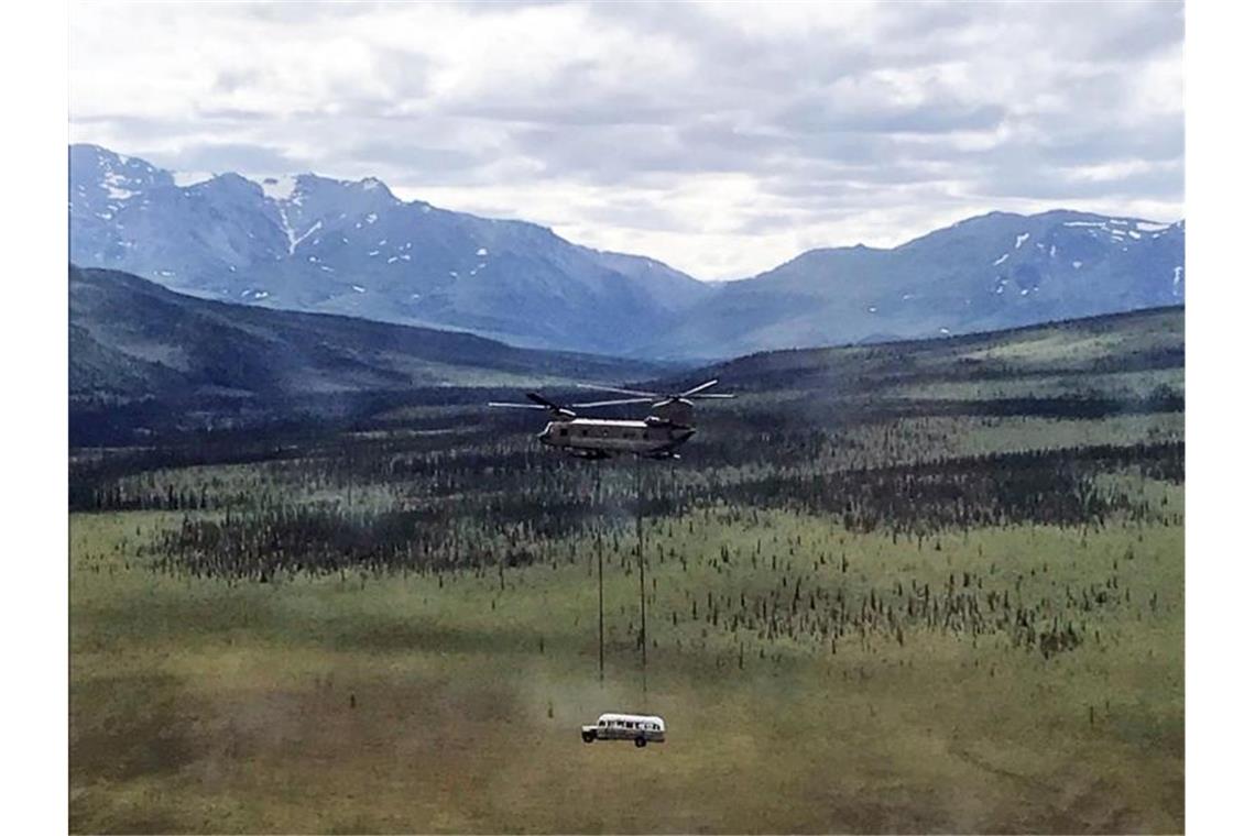 „Into the Wild“-Bus aus der Wildnis Alaskas entfernt