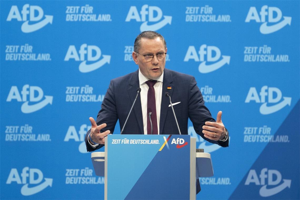 Ein Verehrer Putins: AfD-Chef Tino Chrupalla