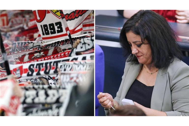 Ein VfB-Fan warf Gökay Akbulut eine Bierdose an den Kopf.