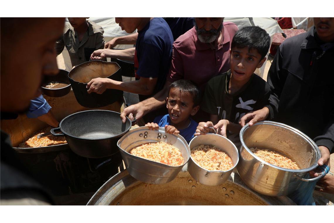 WHO warnt vor tödlicher Hungerkrise im Gazastreifen Ein Viertel der Menschen im Gazastreifen lebt UN-Angaben zufolge unter "hungersnotähnlichen Bedingungen". (Archivbild)
