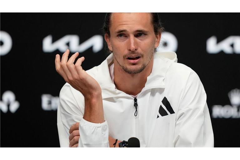 Ein Vorschlag für die Medien? Tennisprofi Alexander Zverev sagt, er würde sich mehr an Fakten halten.