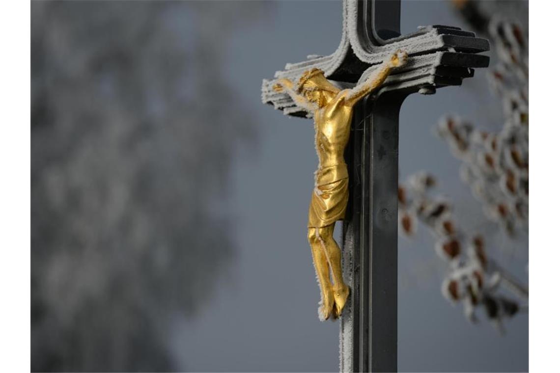 Ein Wegekreuz in Baden-Württemberg. Foto: Felix Kästle/dpa