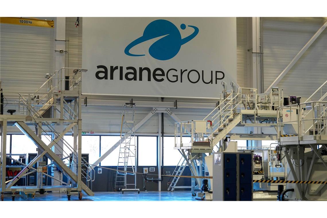 Ein Werk des Raketenherstellers Ariane Group in Frankreich.