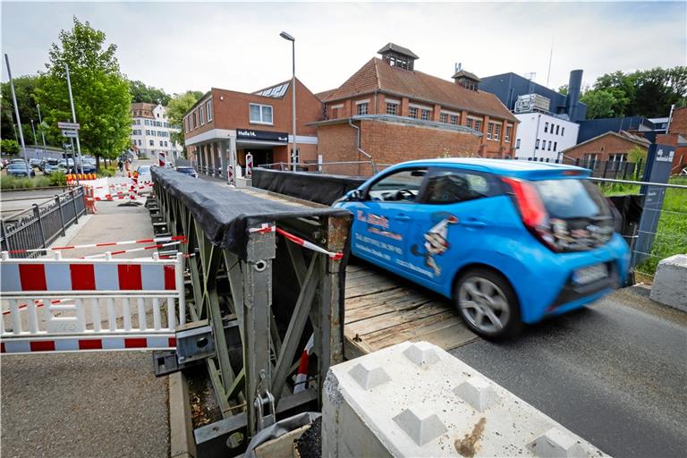 Ein wesentlicher Grund für den Lärm ist, dass viele Brückennutzer die Geschwindigkeitsbegrenzung nicht einhalten. Foto: Alexander Becher