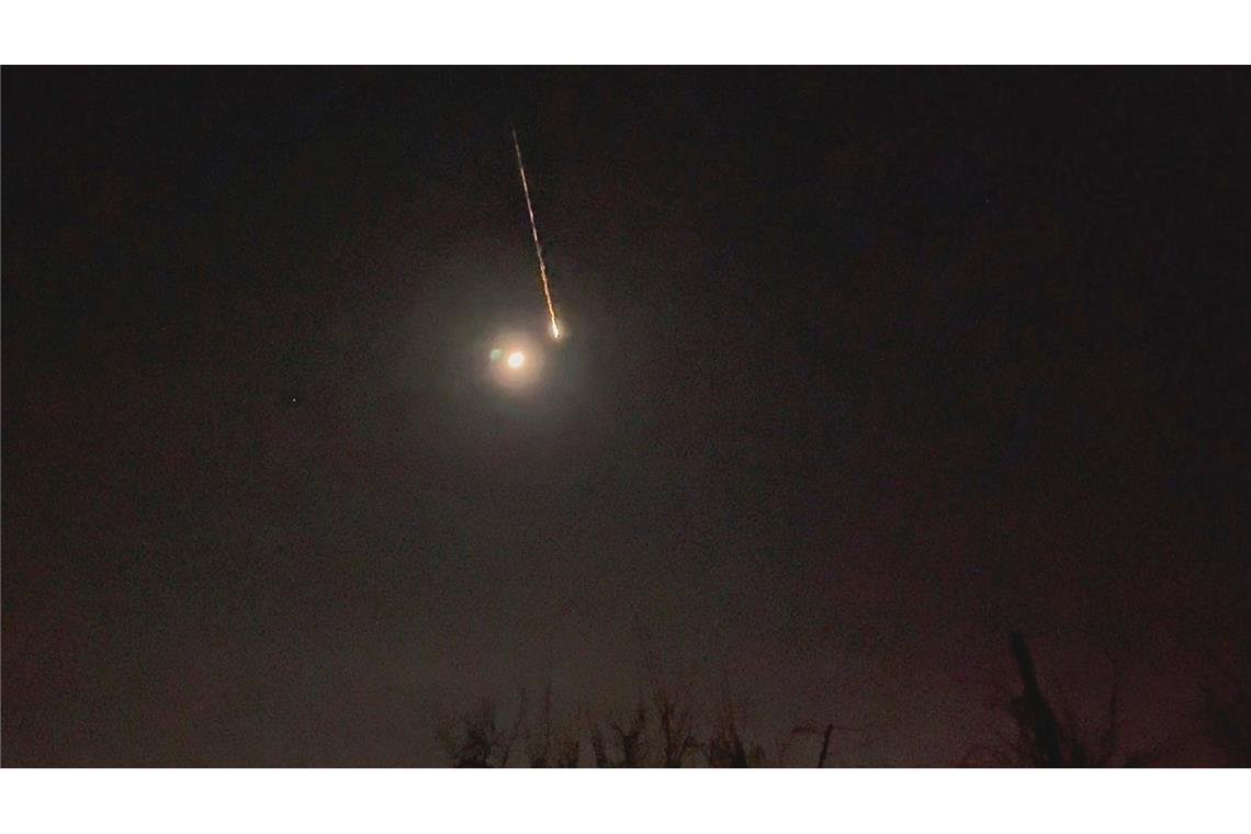 Ein winziger Asteroid ist in der Nacht nahe Berlin verglüht.