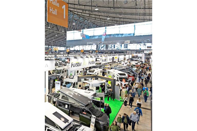 Ein Wohnmobil gefällig? Es gibt sie in allen Größen bei der CMT zu sehen – und zu kaufen.