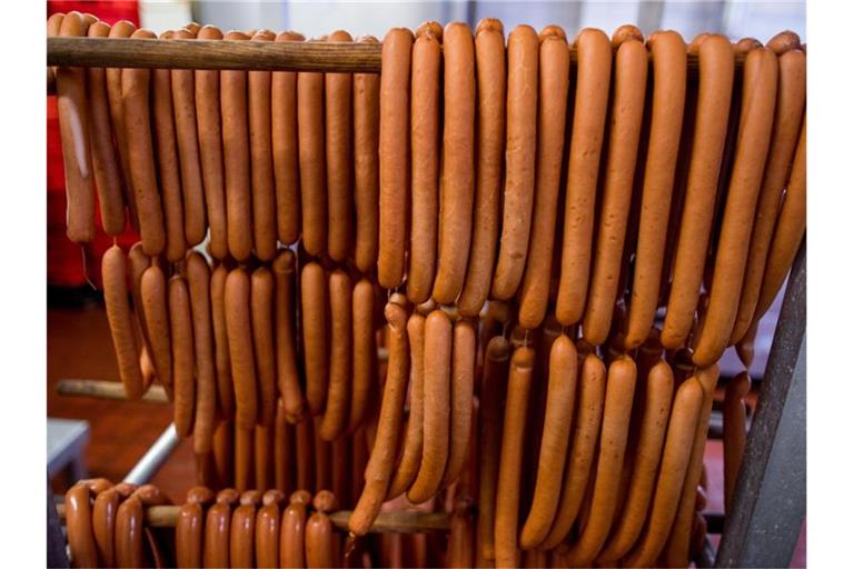 Ein Wursthersteller ist nach Einschätzung des Finanzgerichts Hamburg kein Betrieb der Fleischwirtschaft und unterliegt deswegen nicht dem seit Januar geltenden Fremdpersonalverbot in der Branche. Foto: Jens Büttner/dpa-Zentralbild/dpa