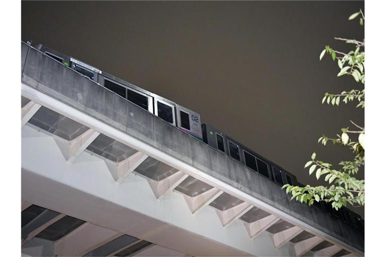 Ein Zug entgleiste leicht. Foto: -/kyodo/dpa