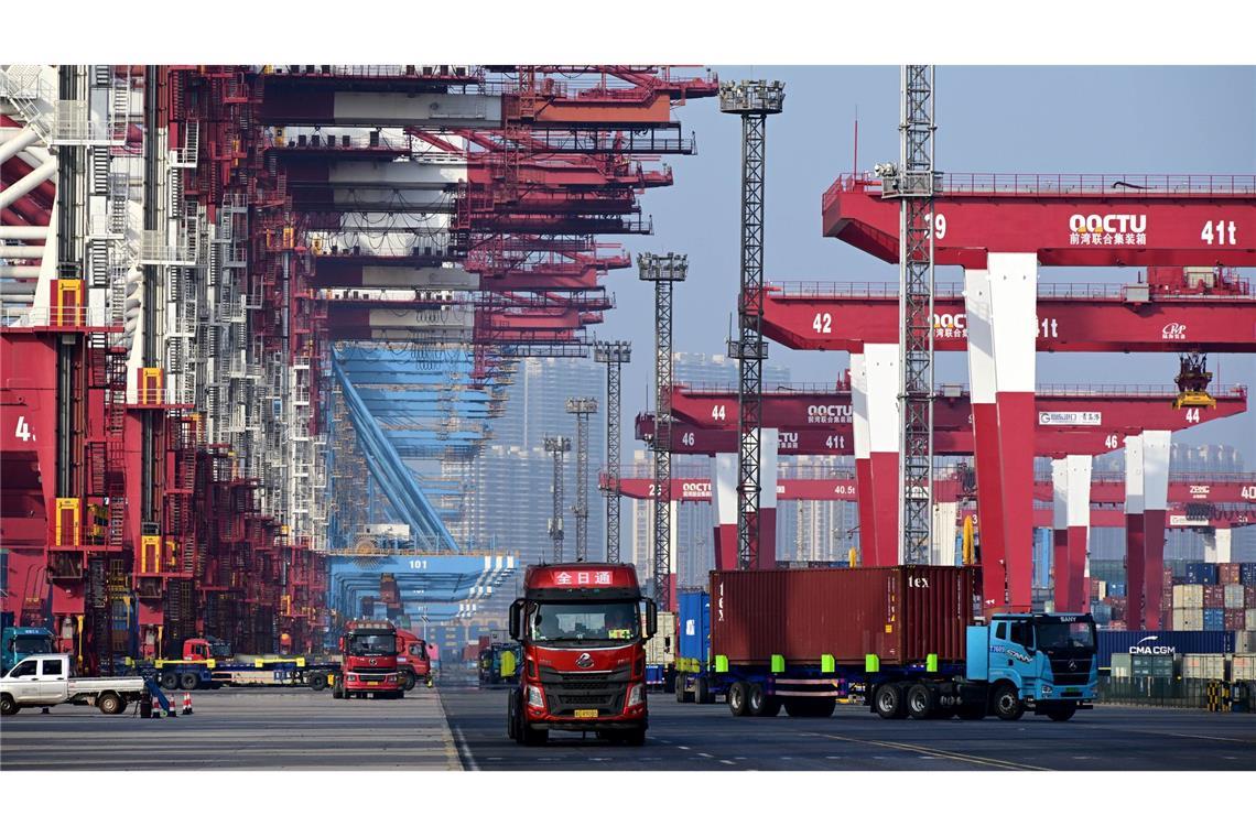 Handelsbeauftragter: Deal mit China im Zollstreit Eine Annäherung ist im Interesse beider Länder. (Archivbild)