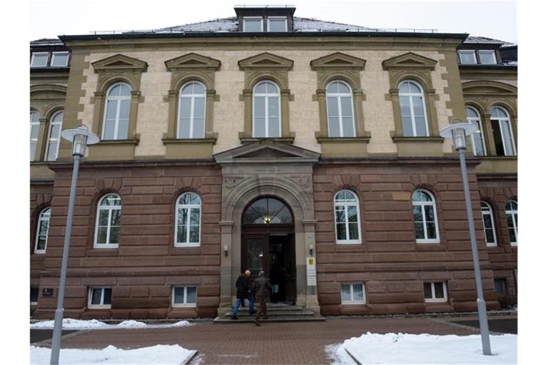 Eine Außenaufnahme des Landgerichts Hechingen. Foto: Patrick Seeger/Archivbild