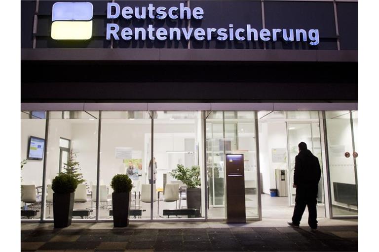 Eine Beratungsstelle der Deutschen Rentenversicherung. Foto: Julian Stratenschulte/dpa