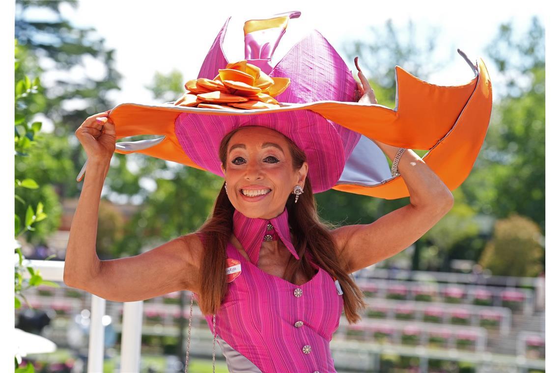 Die besten Hüte beim royalen Pferderennen