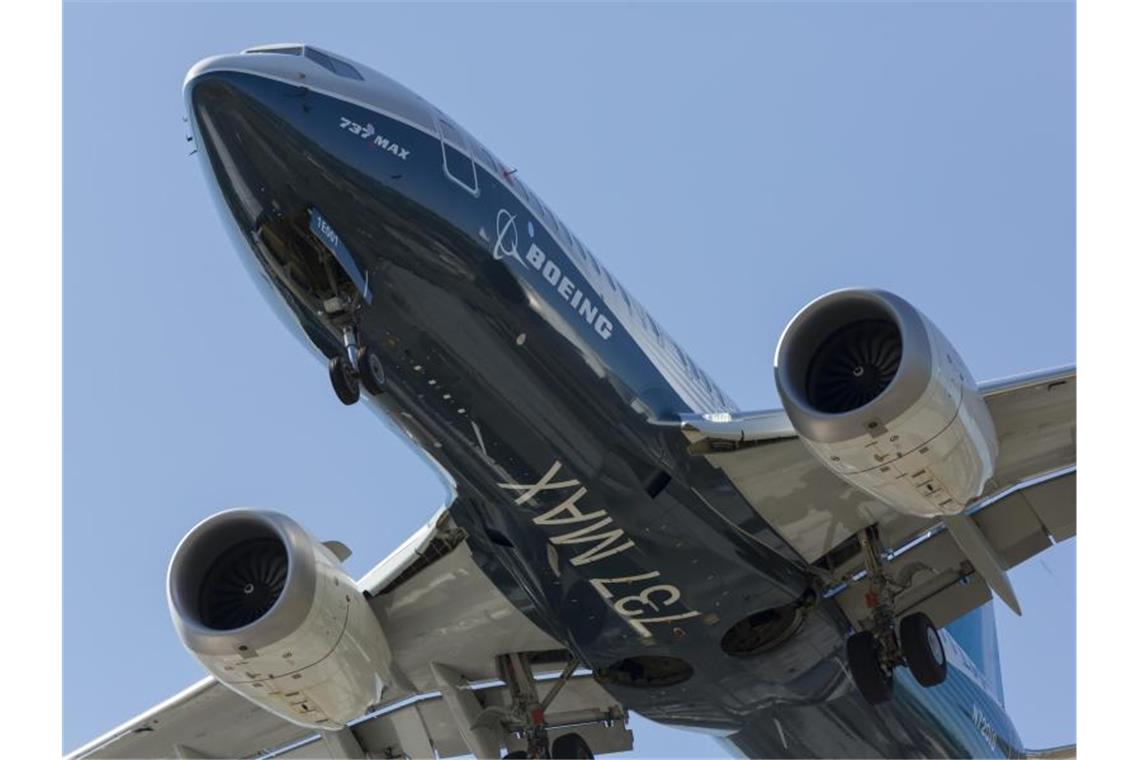 Eine Boeing 737 MAX 7. Mit dem Flugzeugmodell fing die Krise beim US-Flugzeugbauer an. Foto: Seattle Aviation Images/ZUMA Wire/dpa