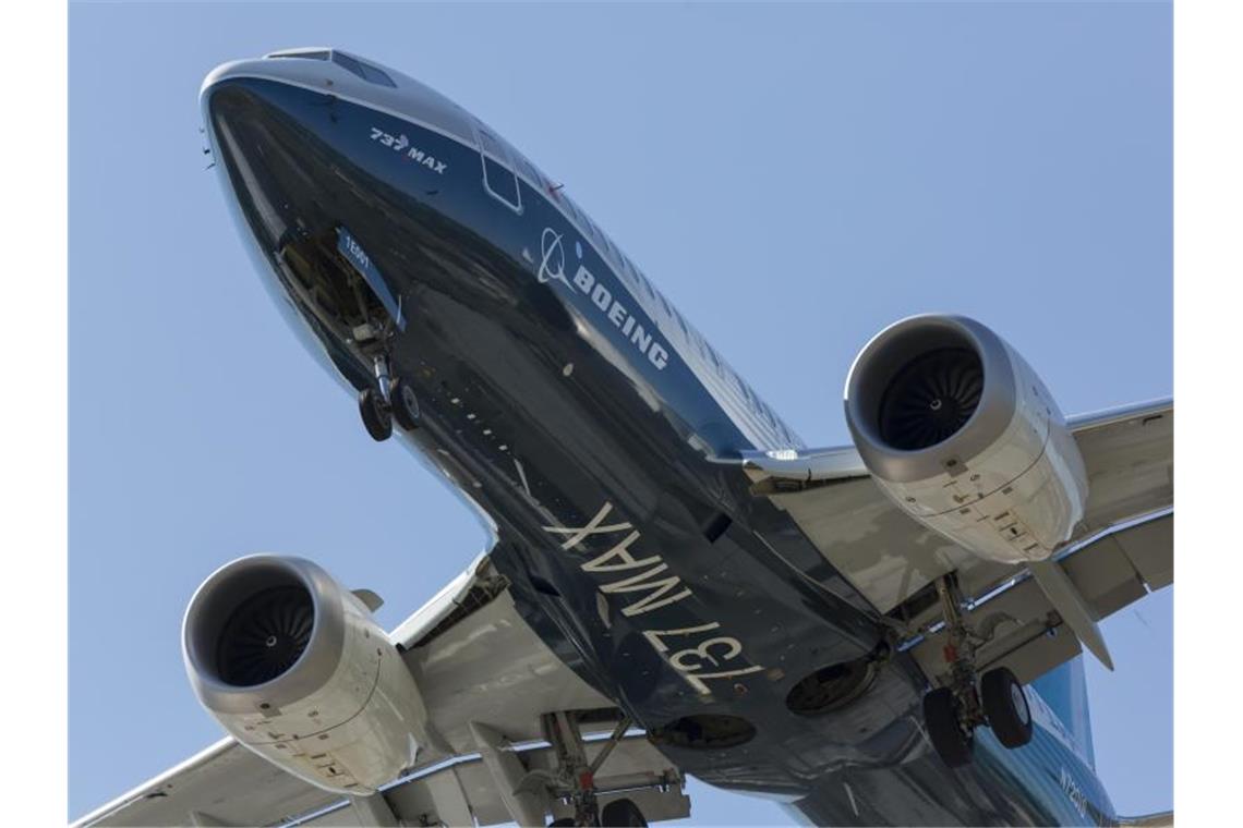 Corona-Krise brockt Boeing Milliardenverlust ein Eine Boeing 737 MAX 7. Mit dem Flugzeugmodell fing die Krise beim US-Flugzeugbauer an. Foto: Seattle Aviation Images/ZUMA Wire/dpa