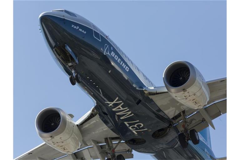 Eine Boeing 737 MAX 7. Mit dem Flugzeugmodell fing die Krise beim US-Flugzeugbauer an. Foto: Seattle Aviation Images/ZUMA Wire/dpa