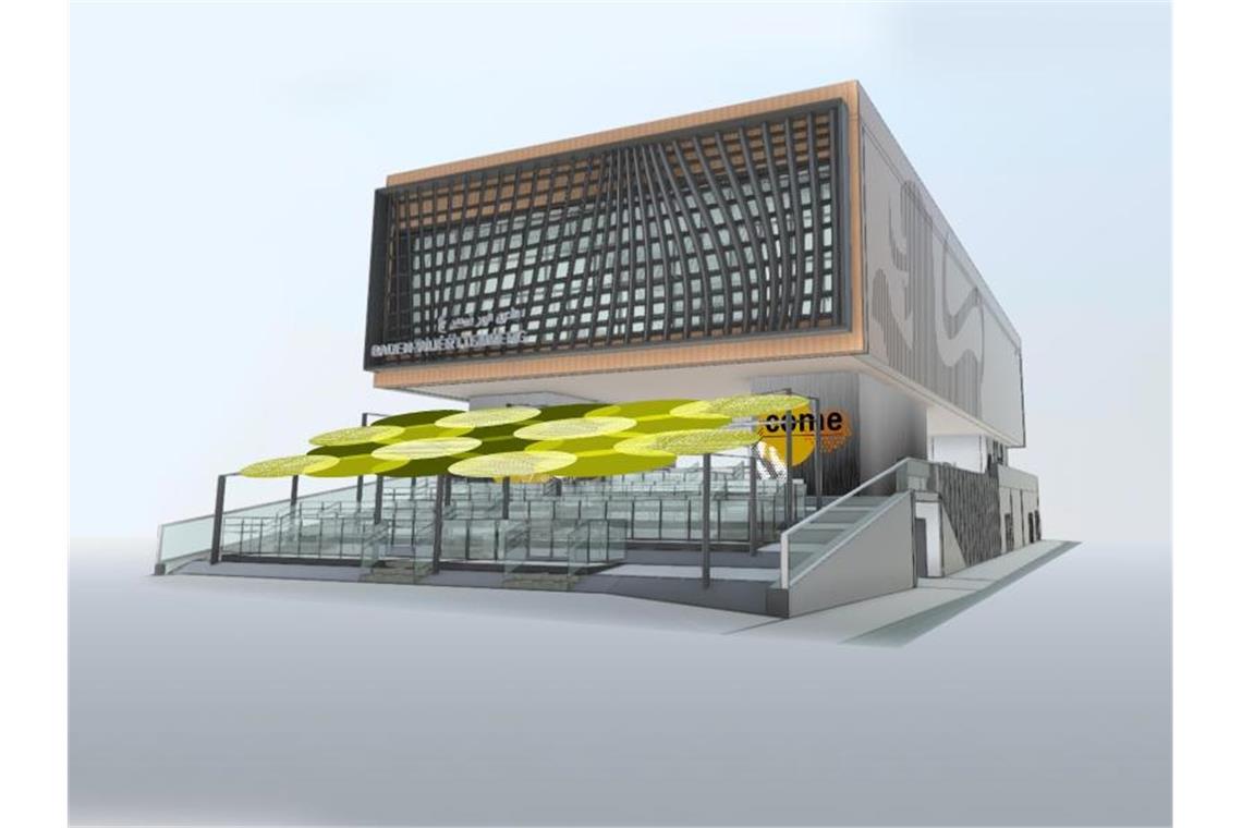 Eine Computergrafik zeigt den Entwurf des Pavillons des Landes Baden-Württemberg für die Expo in Dubai im Jahr 2021. Foto: Milla und Partner/dpa/Archivbild