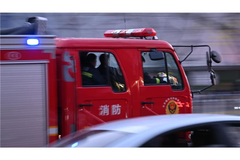 Eine Explosion an einem Feuerwerksladen in China tötet mehrere Menschen (Symbolfoto).