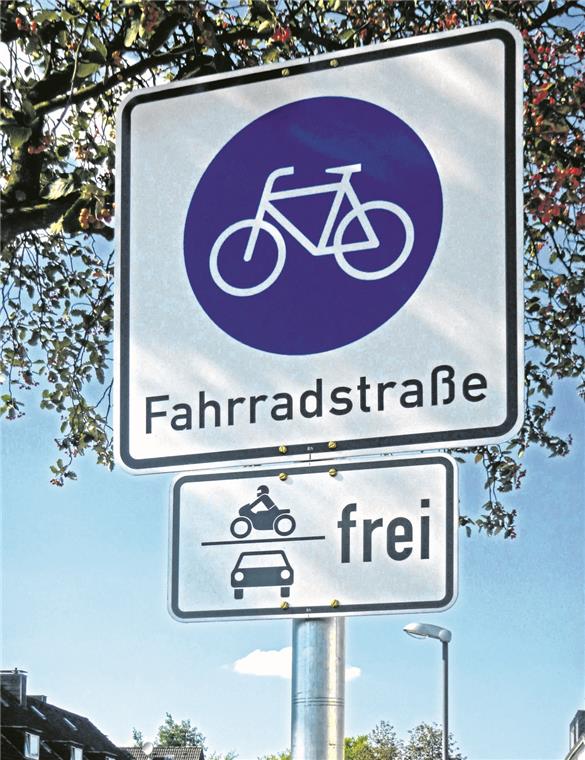 Eine Fahrradstraße gibt es in Backnang bis jetzt noch nicht. Das neue Radkonzept regt an, in der Richard-Wagner-Straße eine einzurichten.Foto: Imago