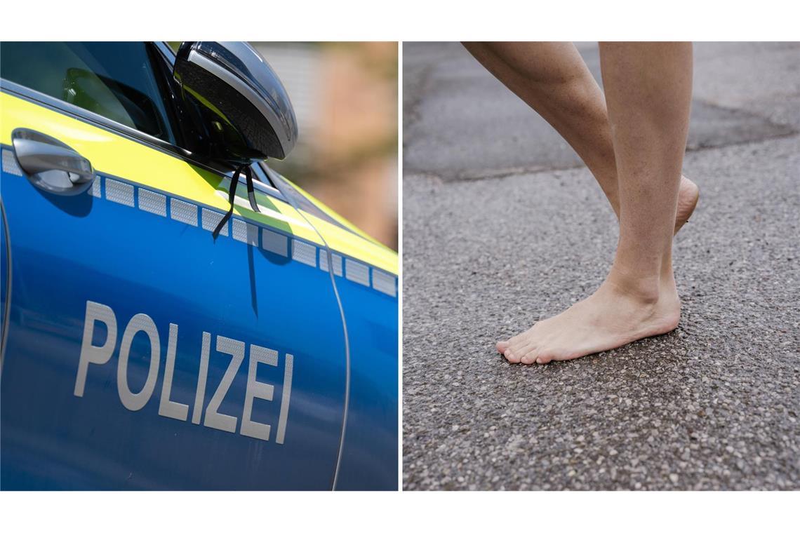 Eine Frau ist splitternackt durch die Straßen von Wunsiedel gelaufen und hat für einen Polizeieinsatz gesorgt (Symbolfoto).