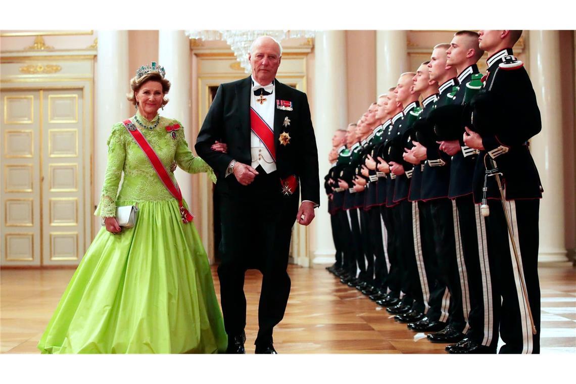 Eine ganz große Liebe: Königin Sonja und König Harald V. (Archivbild)
