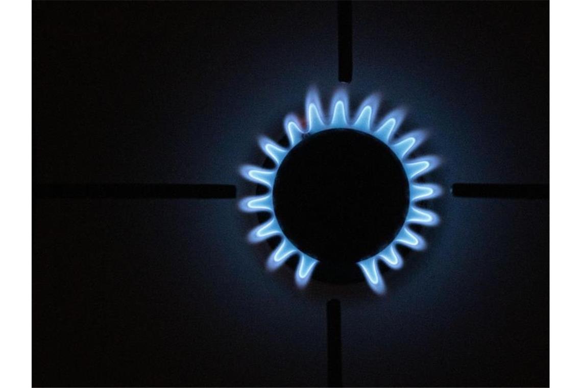 Warnungen vor grünem Label für Erdgas und Atomkraft Eine Gasflamme brennt auf einem Küchenherd. Foto: Marijan Murat/dpa