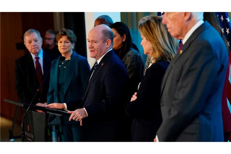 Eine Gruppe US-Parlamentarier ist nach Dänemark gereist.