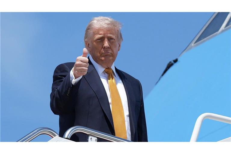 Eine jüngste Gerichtsentscheidung zu globalen Zöllen dürfte US-Präsident Trump gefallen.
