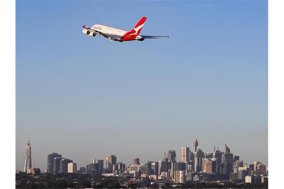 Sightseeing im Dreamliner - Qantas-Jet flog über Australien