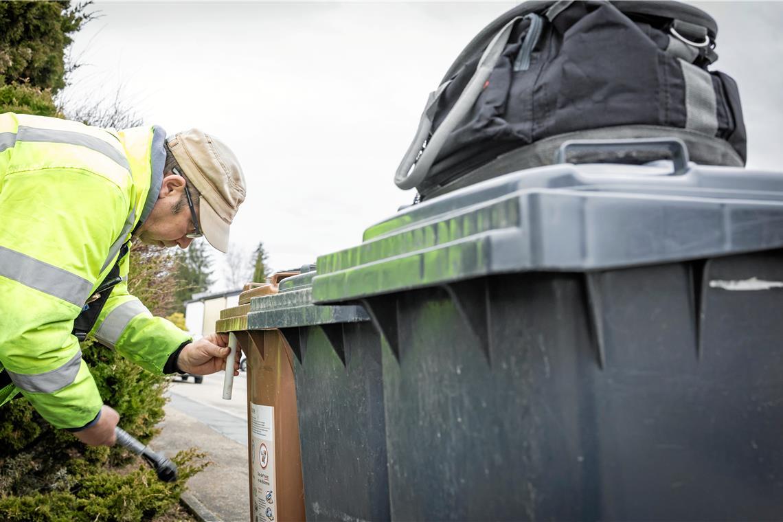 Eine Panne hat es bei der Bechippung der Müllbehälter von rund 5500 Haushalten in Plüderhausen, Urbach und Teilen von Schorndorf gegeben. Archivfoto: Alexander Becher