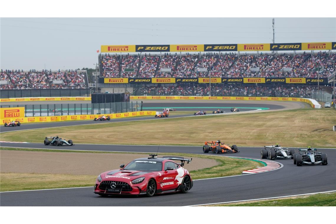 Eine Safety-Car-Phase entschied das Rennen in Suzuka.